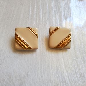 Vintage Givenchy clip on earrings